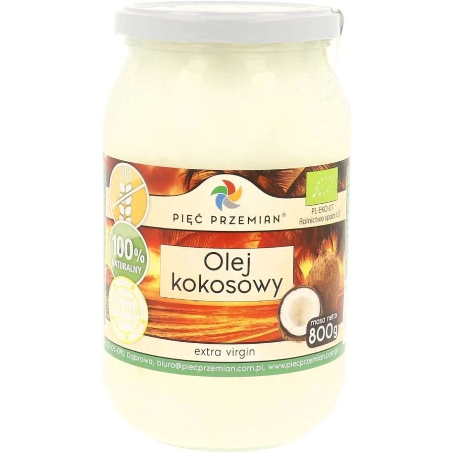 Five Transformations BIO ulei de nucă de cocos extravirgin 800 g