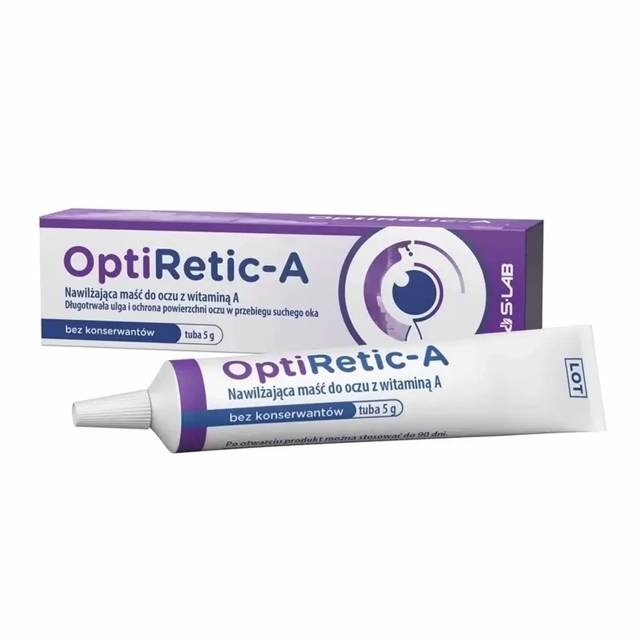 OptiRetic-A feuchtigkeitsspendende Augensalbe 5 g