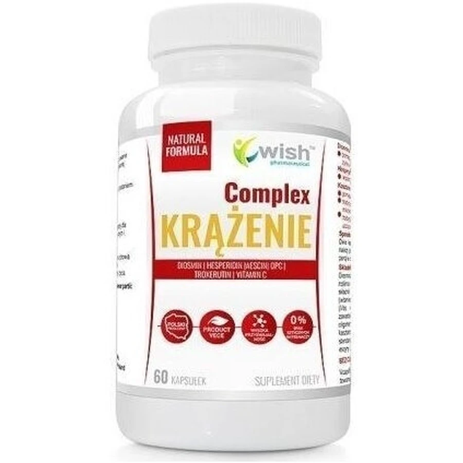 Wish for circulație Forte 60 capsule