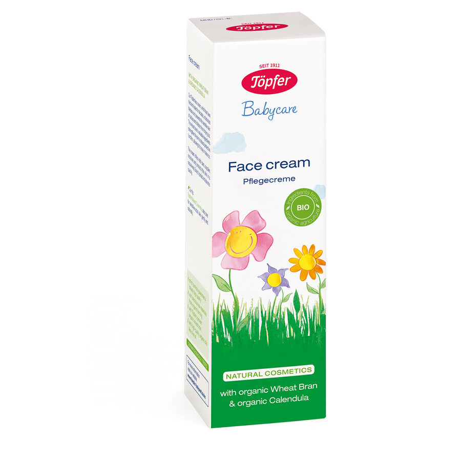 Crema Bio de fata pentru copii, 75 ml, Topfer