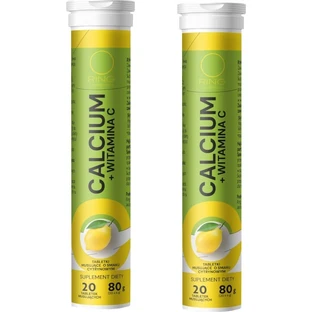 Ring Calcium + Witamina C 20 tabletek musujących Wielopak x ...