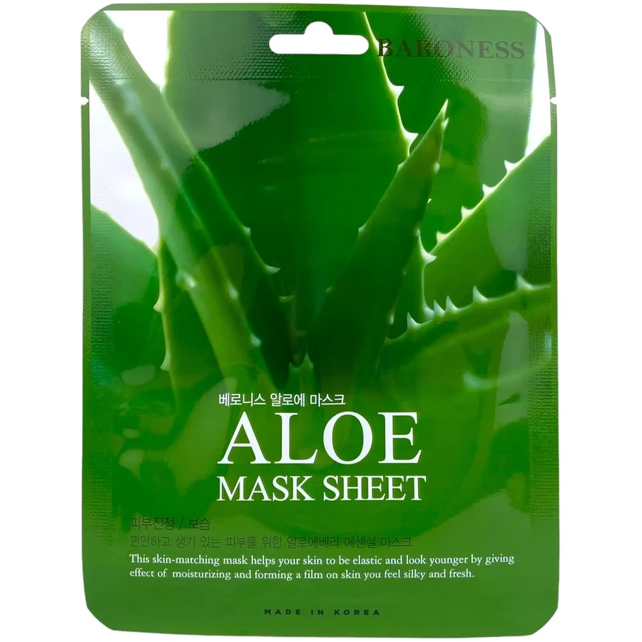 Maschera Baronessa in Foglio con Estratto di Aloe Vera 21 g
