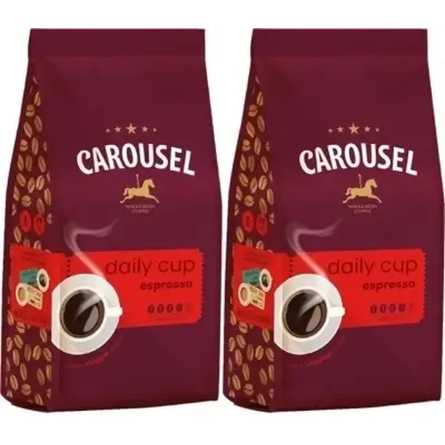 Carousel Daily Cup Expresso coffee beans 1 kg Multi-pack × 2