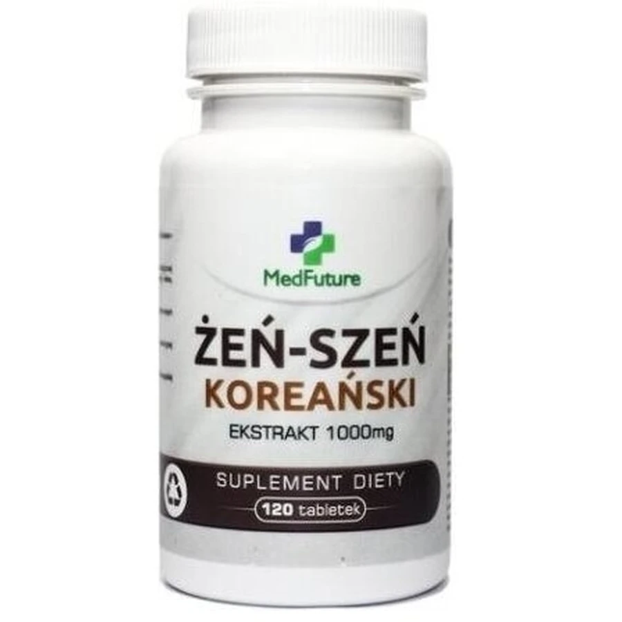 MedFuture Ginseng Coréen 120 comprimés