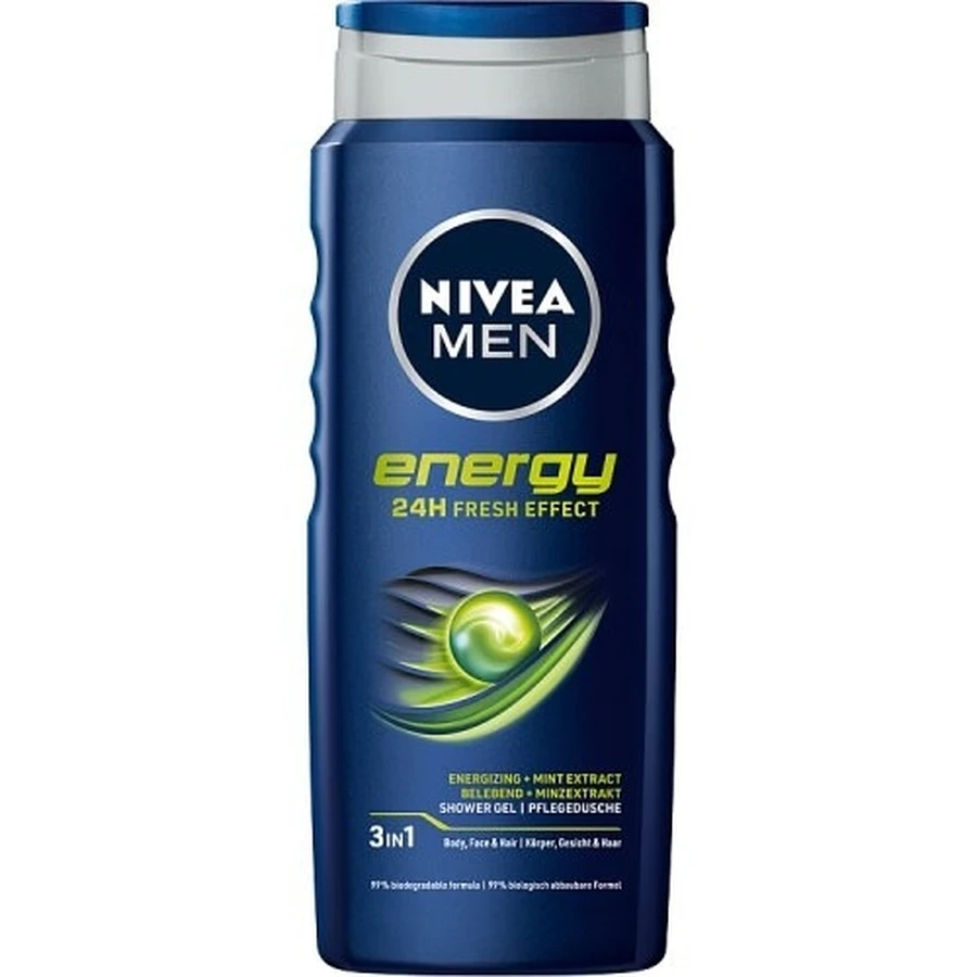 Nivea Energy Gel Doccia Uomo 500 ml