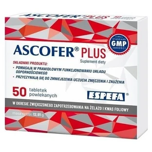 Ascofer Plus 50 comprimidos