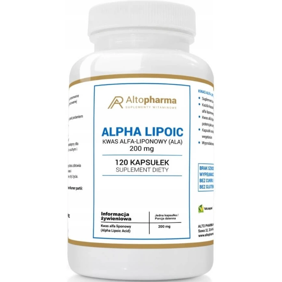 Altopharma Acid alfa lipoic ALA 120 capsule