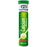 Kruger Vital Power Calcium 500 mg + vitamin D 20 tablets ...
