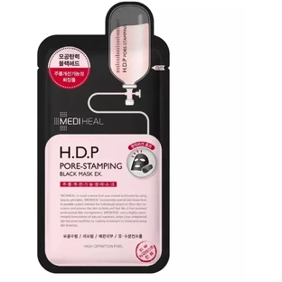 MEDIHEAL H.D.P Pore-Stamping Black Mask Czarna maska ...