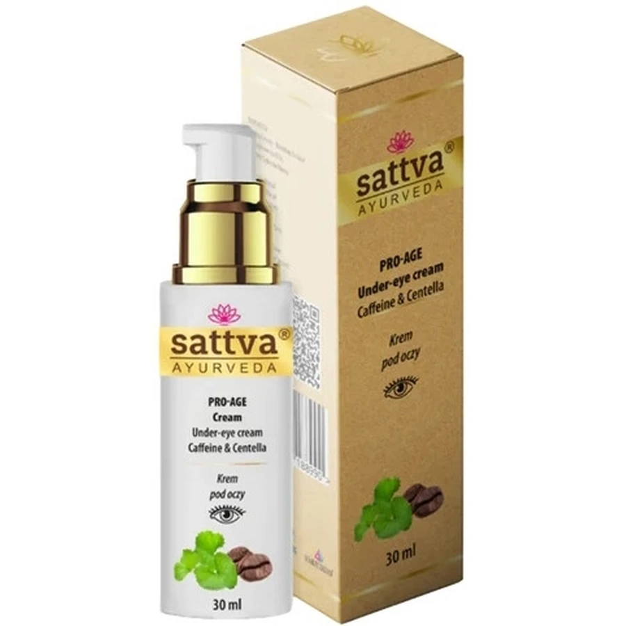 Sattva Pro Age Under Eye Cream mit Koffein und ...
