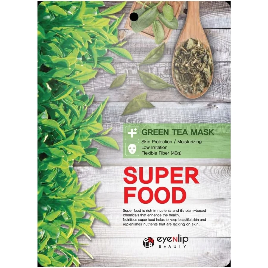 EYENLIP Super Food Mascarilla de Té Verde 23 ml.