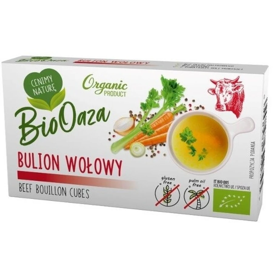 BioOaza Bulion wołowy BIO 66 g: ceny i cechy