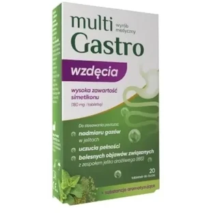 Multigastro Flatulencia, abl.masticable 20 comprimidos