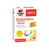 Doppelherz Diabeiker Active Vitamins and Minerals, 30 tablets + 10 free tablets, Queisser Pharma