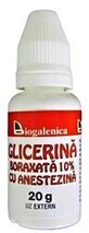 10% anesthetic boraxed glycerin - 20 ml, Biogalenica