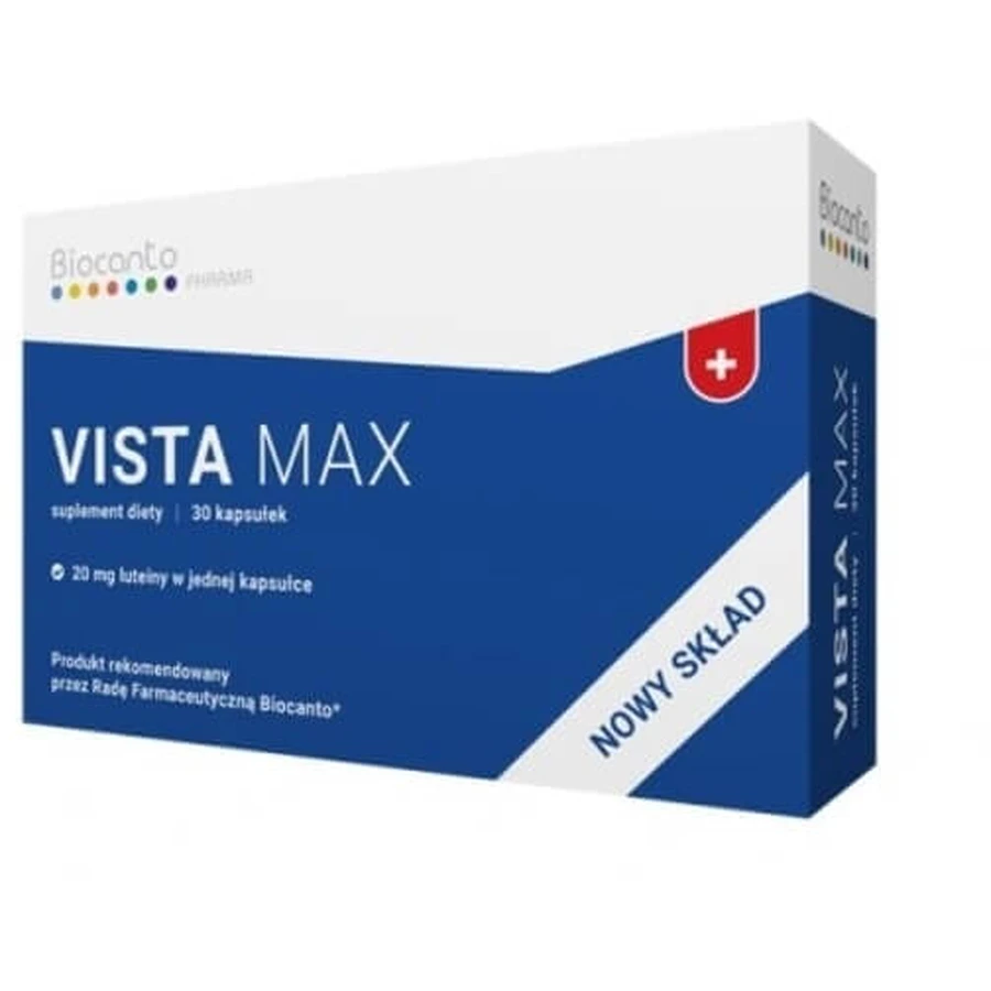 Biocanto Vista Max 30 capsule.