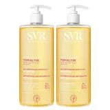 Waschöl für trockene und empfindliche Haut Topialyse, 2x1000 ml, Svr