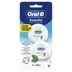 Essential floss Zahnseide mit Minzgeschmack, 2x50 m, Oral-B