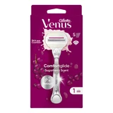 Gillette | Venus ComfortGlide Sugarberry | Afeitadora Femenina | Con 1 Cabezal de Recambio