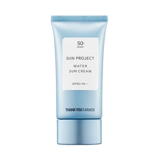Thank You Farmer | Sun Project Water Sun Cream SPF50+ | Nawilżający krem do opalania | 50ml