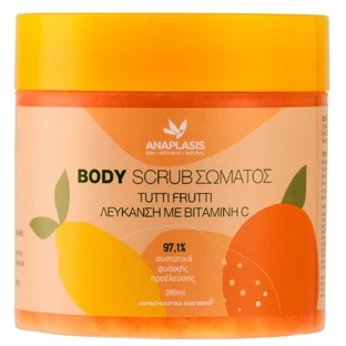 Anaplasis Lichaamsscrub Lichaam Tutti Frutti om te bleken met vitamine C | 380ml