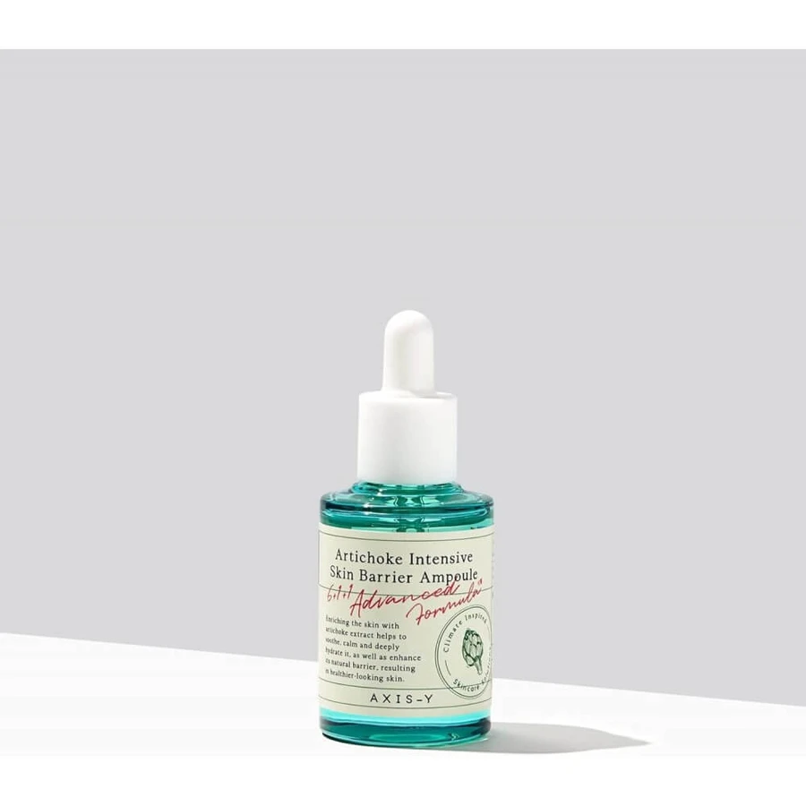 Axis-Y | Artisjok Intensieve Huidbarrière Ampul | Voedende en Hydraterende Artisjok Gezicht Ampul | 30 ml
