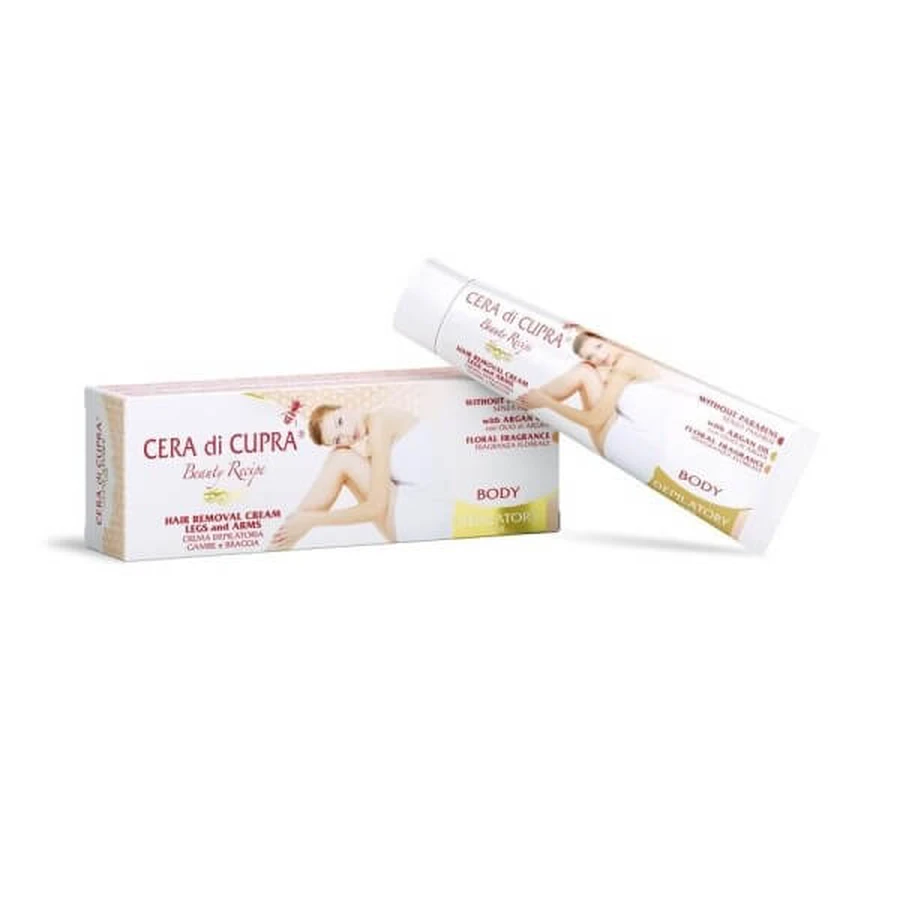Cera di Cupra | Crema depilatoria per piedi e gambe | Cera di Cupra | Cera di Cupra mani | 100ml