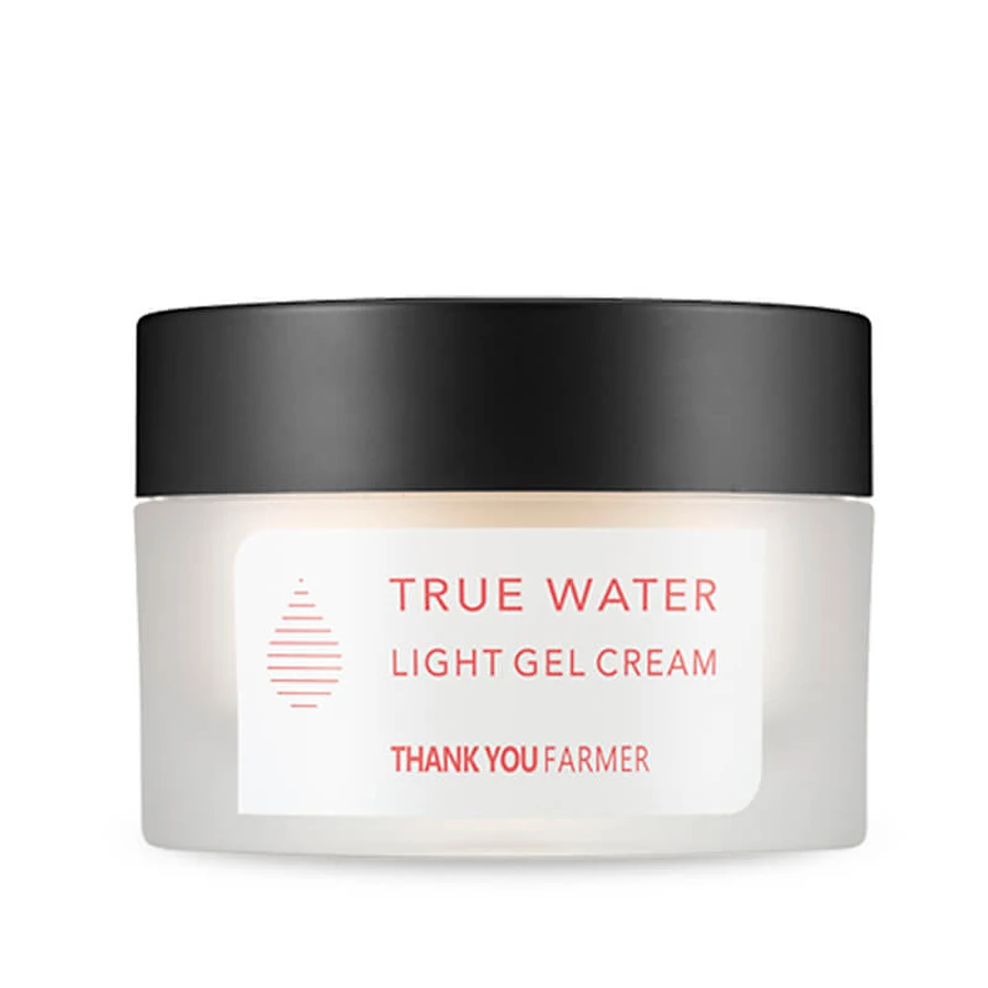 Thank You Farmer | True Water Light Gel Cream | Crema facial hidratante ligera para piel grasa y mixta | 50ml