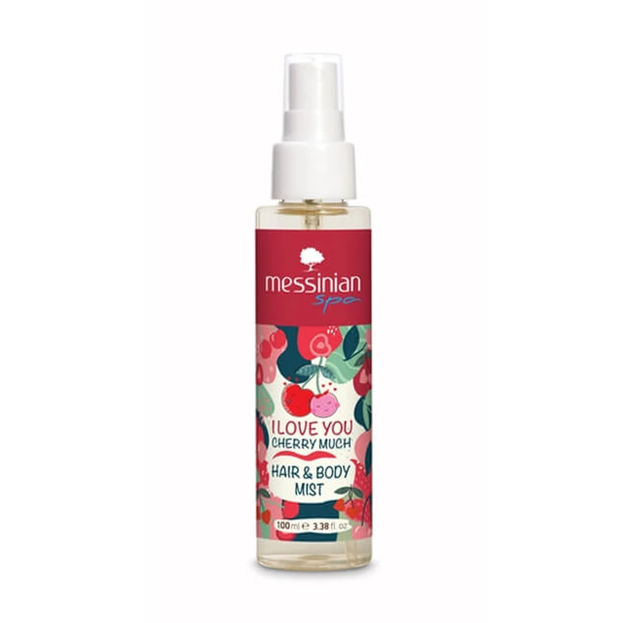 Messinian Spa | I Love You Cherry Much Hair & Body Mist | 100ml