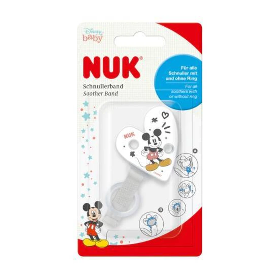 Nastro per ciuccio NUK Disney Mickey