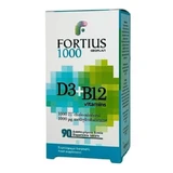 GEOPLAN Fortius D3 1000IU + B12 1000 mg, 90 compresse dispersibili