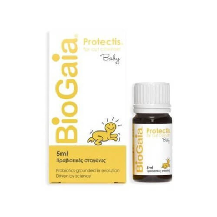 BIOGAIA ProTectis Baby Probiotique en gouttes pour le traitement des coliques 5ml