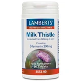 LAMBERTS Milk Thristle - Ostropest plamisty 6250mg 90 kapsułek
