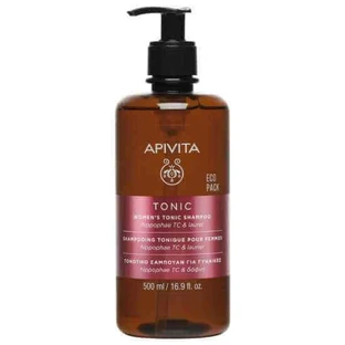 Apivita Eco Pack Shampooing tonique contre la chute des cheveux pour les femmes avec Hippophae TC & Laurel 500ml