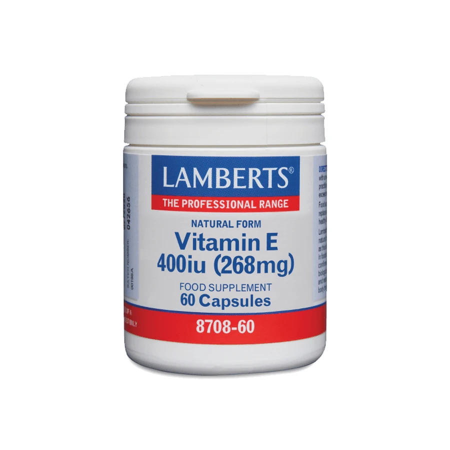 LAMBERTS Vitamina E in forma naturale 400iu (268mg) 60 Capsule