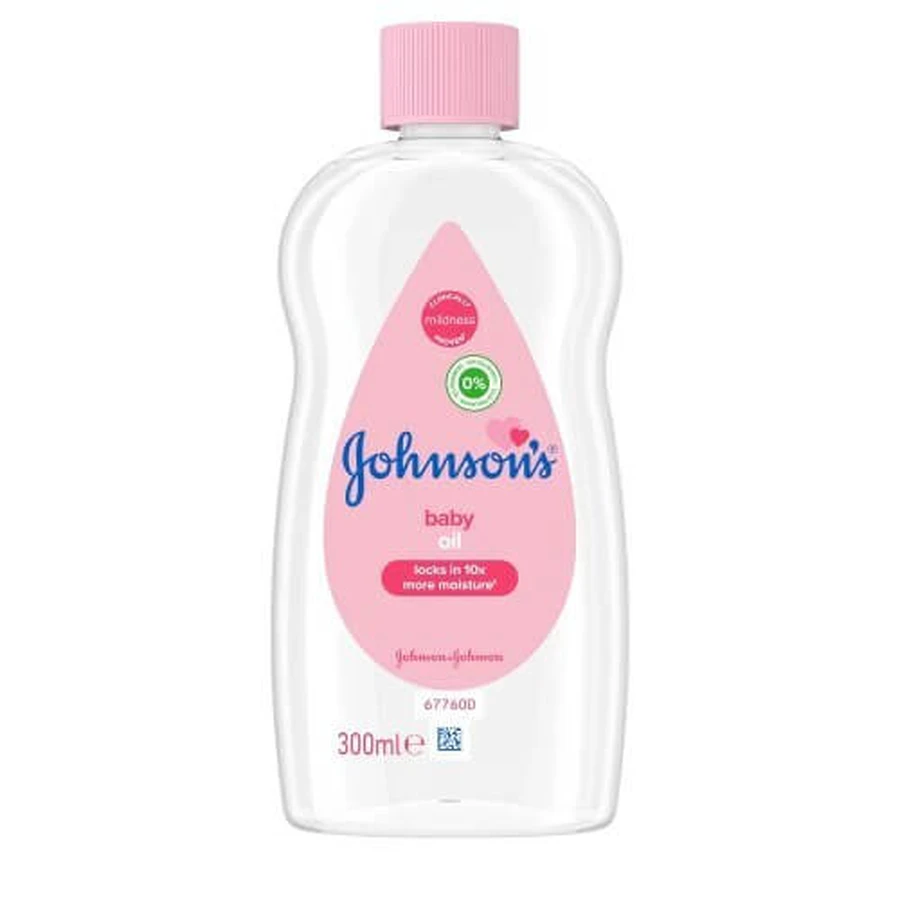 JOHNSON & JOHNSON Johnson's Baby Oil Ulei hidratant pentru bebeluși și adulți 300ml