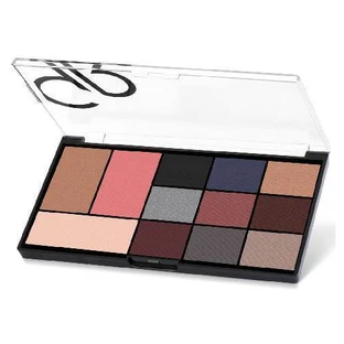 GOLDEN ROSE City Style Palette for Face & Eyes No.02 - Smokey 23.9gr
