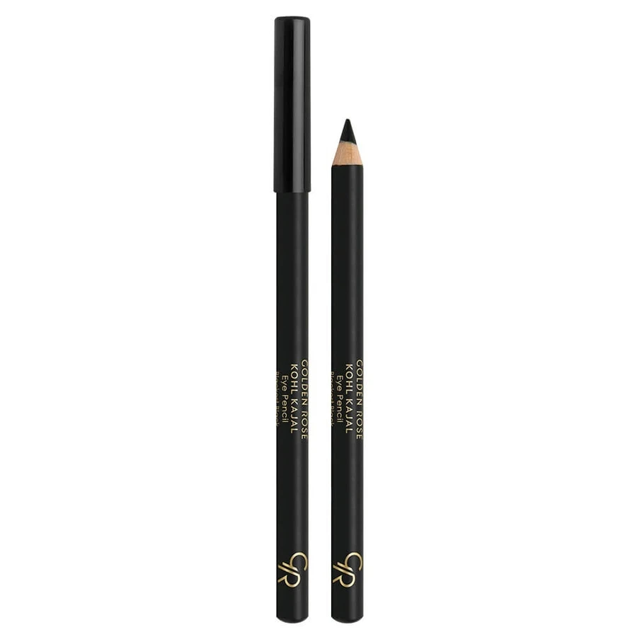 GOLDEN ROSE Crayon Kohl Kajal pour les yeux Noir profond 1.40gr