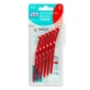 TEPE Winkel-Zwischenbürsten Rot 0,5mm 6 Stk.