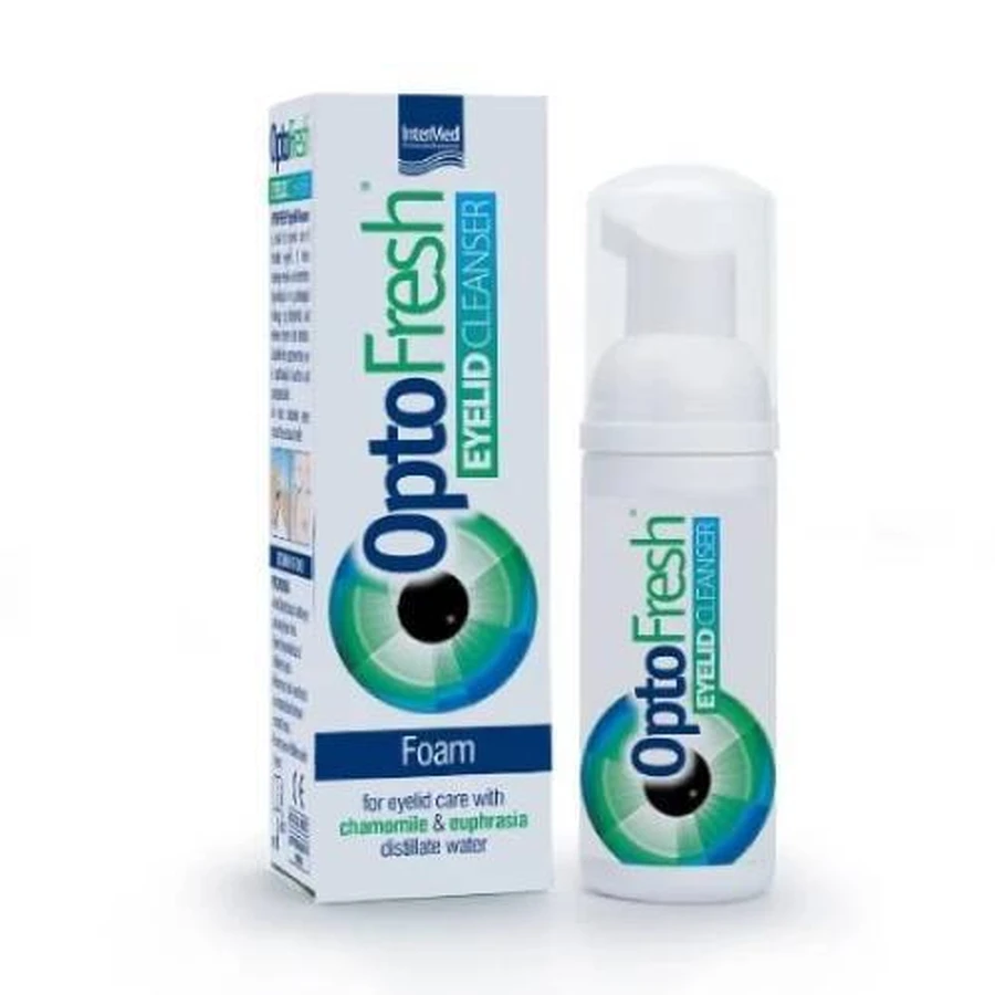 INTERMED Optofresh Ooglid Verzorging Schuim 50ml