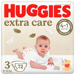 Scutece Nr. 3 Extra Care, 5-9 kg, 72 buc., Huggies