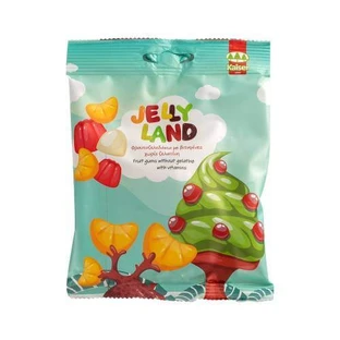 KAISER Jelly Land Fruit Gums with Vitamins without Gelatin 100gr