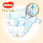 Pannolini n. 4 Elite Soft, 8-14 kg, 60 pezzi, Huggies