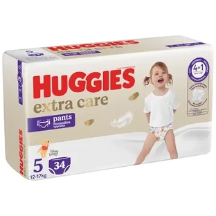 Pañales No.5, 12-17 kg, 34 pzs, Huggies