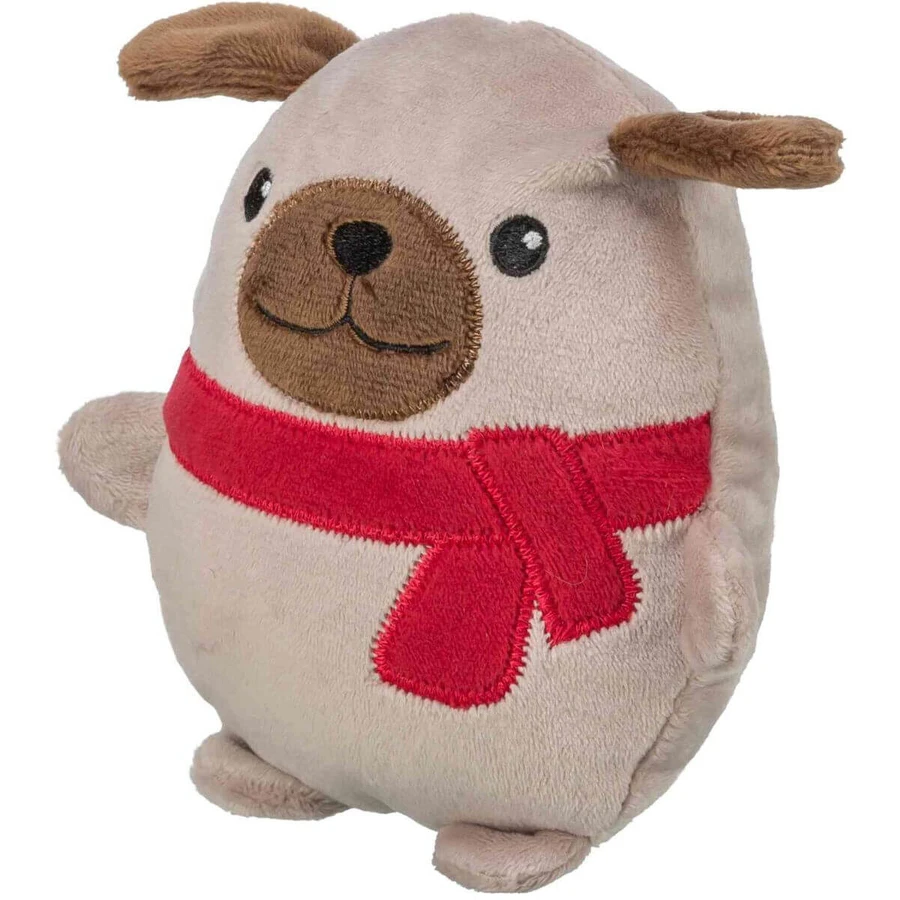 TRIXIE Cucciolo di Natale, peluche cani XS-M, peluche, beige, 16 cm