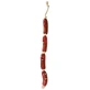 TRIXIE, jouet pour chien en plastique avec ficelle, 75cm, rouge, 4 pièces