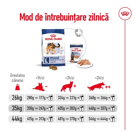 ROYAL CANIN Maxi Adult, hrană uscată câini, 3kg