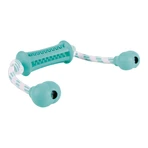Trixie Dentafun, giocattolo per cani con filo, gomma naturale, menta, 37 x 9 cm, multicolore