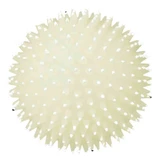 Trixie, glow-in-the-dark egelbalspeeltje voor honden, met geluid, vinyl, 10cm, multicolor