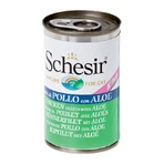 Katzennassfutter Schesir Cat Kitten Hühnerfilet und Aloe 140 g